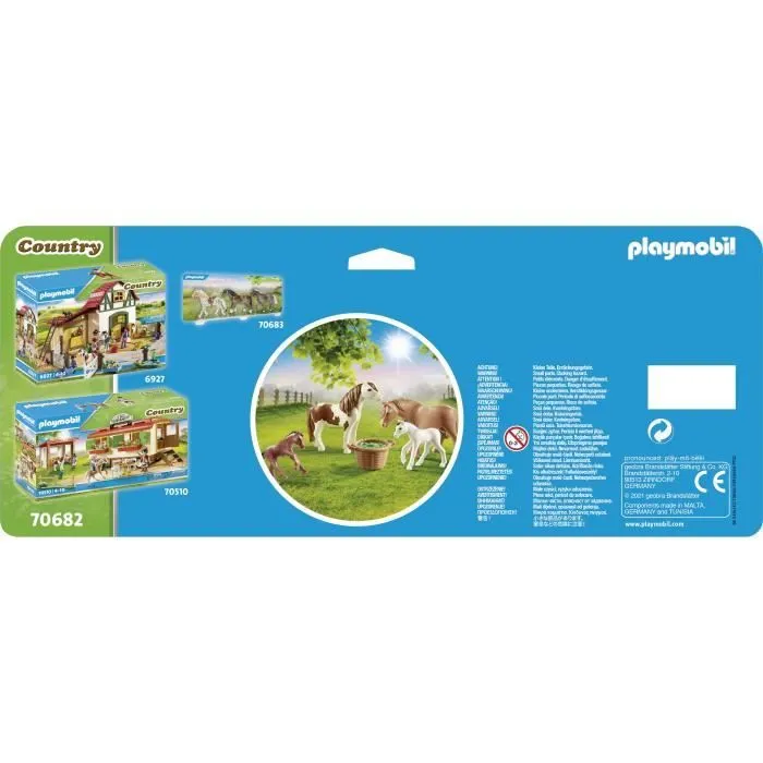 Country Poneys avec Poulains-3