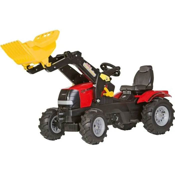 Tracteur CASE IH CVX 225 avec chargeur et pneus g…-0