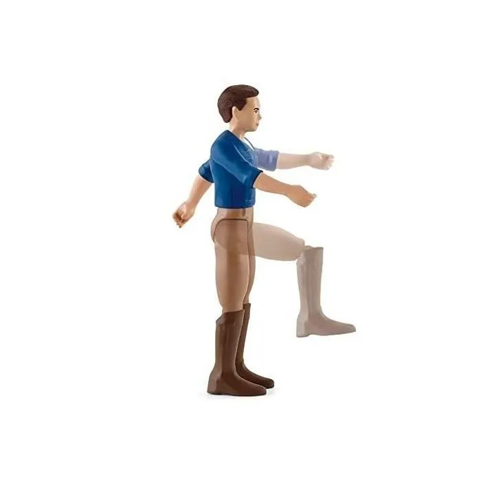 Voyage en voiture avec remorque pour chevaux, Coffret figurines Schleich 42535 Horse Club pour enfants de 5 ans-3