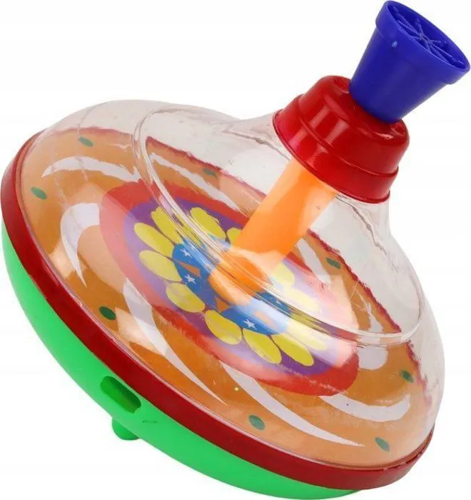 Leantoys - 17651 - Toupie pour enfants, toupie traditionnelle, 15 cm x 14 cm, 3 modèles-0