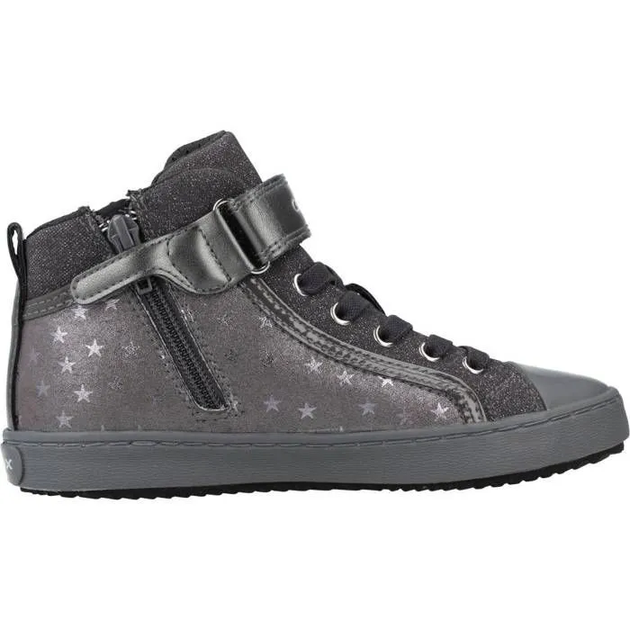 Chaussure Geox Modèle J Kalispera Girl I - Coleur Argent-3