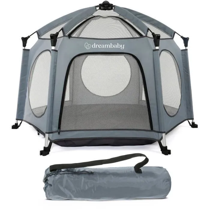 Adventure Parc Pop-Up - DREAMBABY - Tissu avec sac de transport - Housses anti-UV (utilisation extérieur) - Ø 1,3 m - H1 m-0