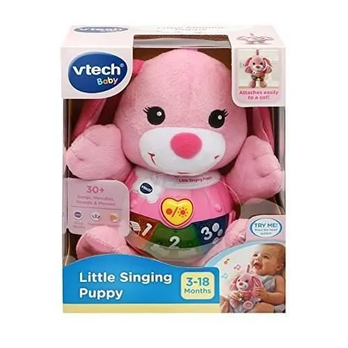 Jouet Peluche - Vtech- Chant'toutou 502355 Rose-4