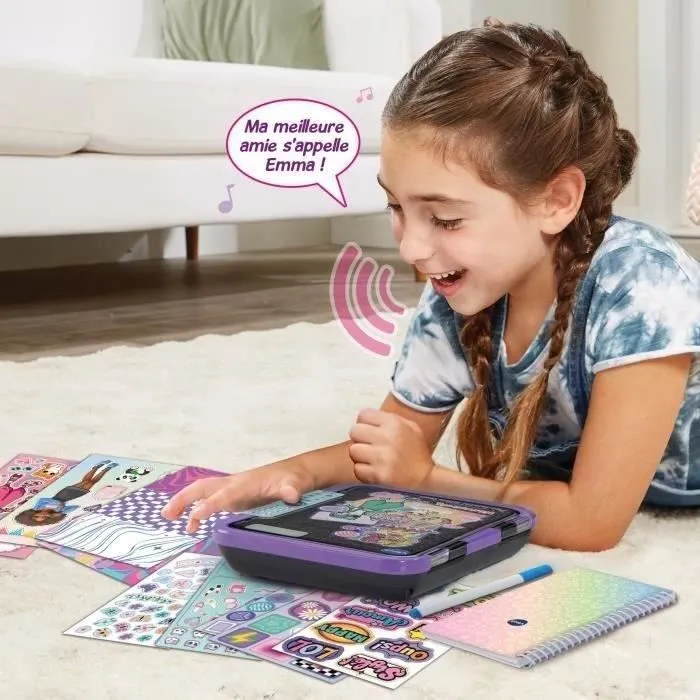 KIDISECRETS 365 - MON JOURNAL INTIME VOCAL (NOIR)-3