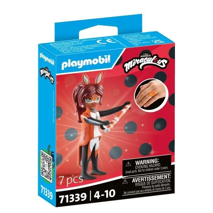 PLAYMOBIL 71339 Miraculous : Rena Rouge-0
