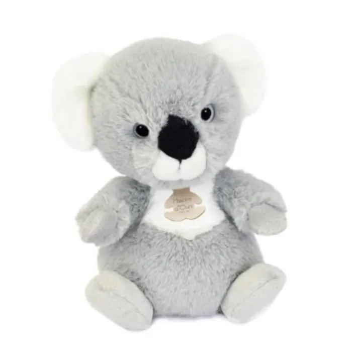 Peluche Koala - HISTOIRE D'OURS - HO3274 - 18 cm - les doux stretch - Gris-0