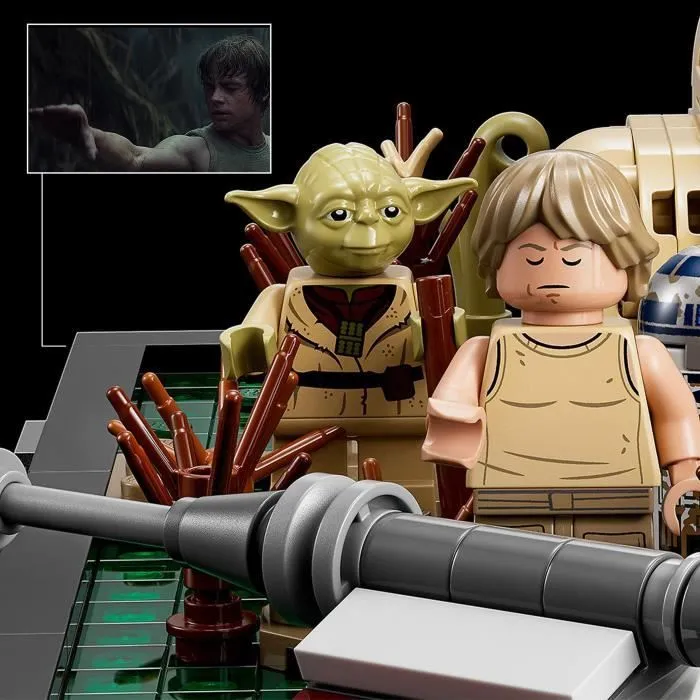 LEGO® Star Wars 75330 Diorama de l’Entraînement Jedi sur Dagobah Maquette pour Adulte-3