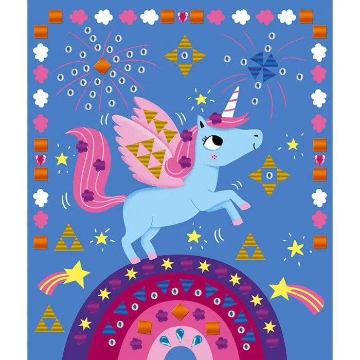 Strass et stickers - C'est la fête - jeu Janod - Loisirs créatifs - Motricité fine - Coffrets d'activités-1