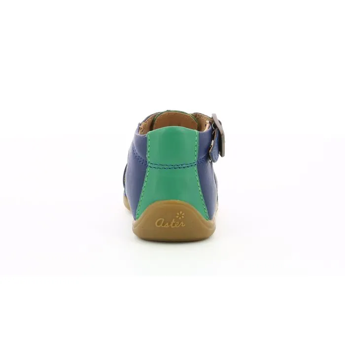ASTER Sandales Odassio bleu-2