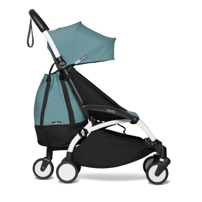 Sac à langer Aqua pour poussette YOYO+ - BABYZEN - YOYO+ bag - 5 roues - Bleu - Avec panier-0