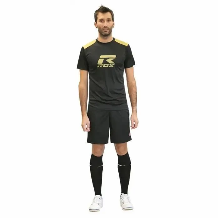 T-shirt enfant Rox Palace - negro/oro - 10 ans - Noir - Homme - Rox Palace-1