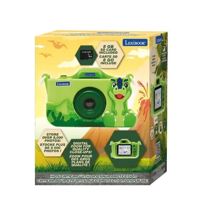 Camera pour enfants avec protection Dinosaure-4