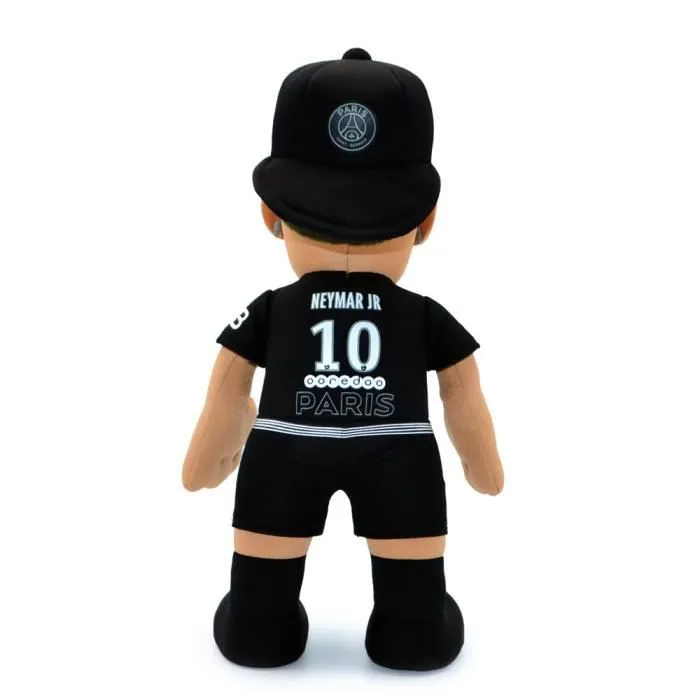 Poupluche Neymar Jr. 25 cm - Paris Saint-Germain - Noir - Peluche Enfant-1