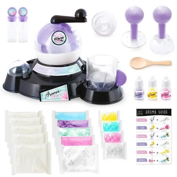CANAL TOYS - So DIY - La Fabrique à bombes de bain - Aromathérapie - So Bomb - BBD 037-1
