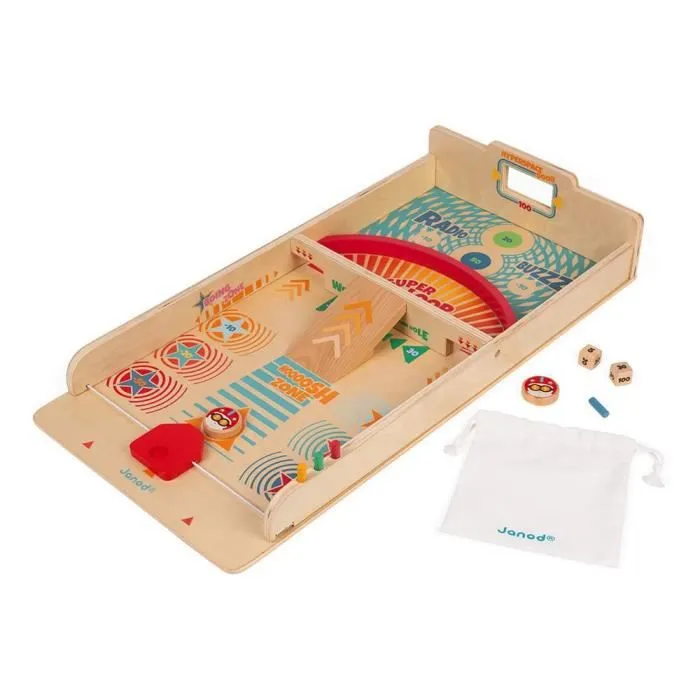Jeu de Palets - Jeu d'Adresse en Bois - 6 ans - 2 joueurs - 10 pièces-3