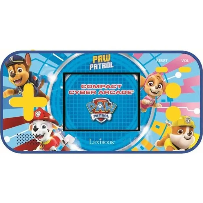 PAT' PATROUILLE Console de jeux portable enfant Compact Cyber Arcade® LEXIBOOK - 150 jeux-0