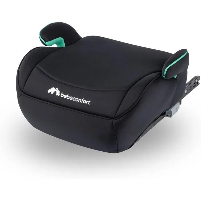 BEBECONFORT Siège auto Manga i-Fix, Rehausseur ISOFIX, de 6 à 12 ans, 22-36 kg, 125-150 cm, Black Mist-0