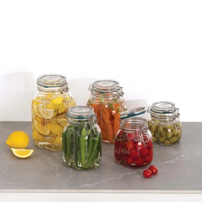 Bocal en Verre Gradué "Jarro" 2L Transparent-4