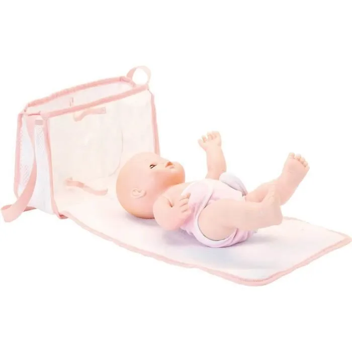 Sac à langer pour poupée - PETITCOLLIN - Coloris Unique - Pour enfant à partir de 3 ans-0