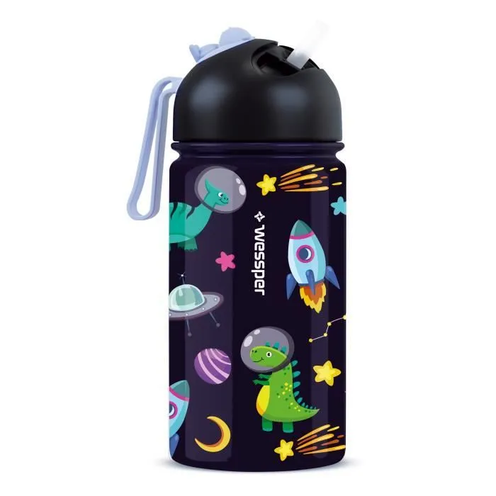 Biberon pour enfants - WESSPER - ACTIVEMAX KIDS - Acier inoxydable - 0,41 L - Sans BPA-2