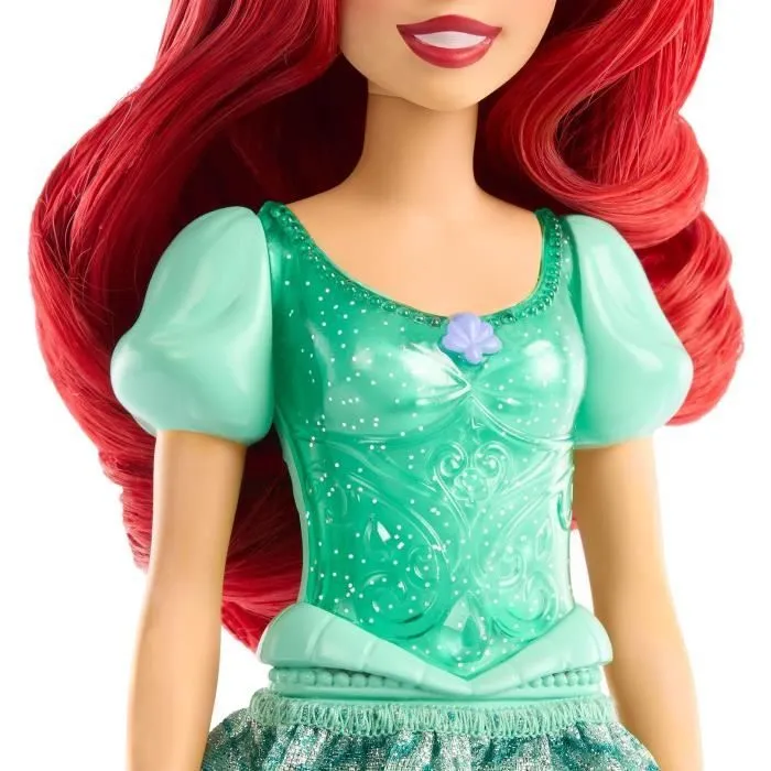 Ariel Poupée 29 cm, Mattel Poupée Disney Princesses habillage et accessoires HLW10-4