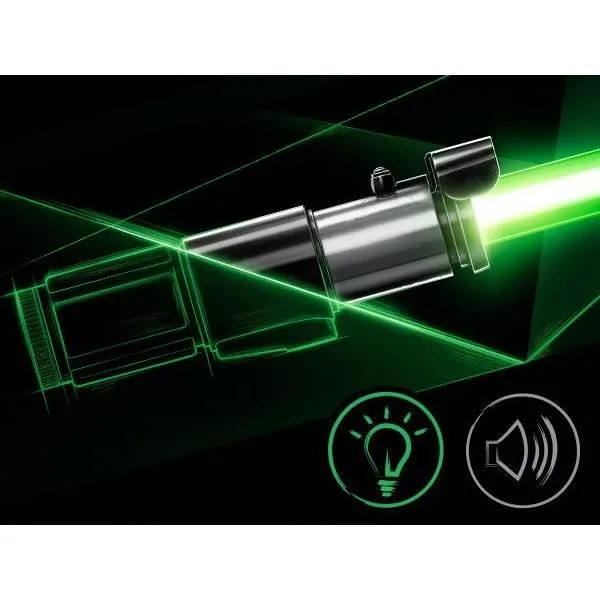 Sabre Laser électroniquede Yoda Premium Force FX Elite, Article de Cosplay pour Adultes, Star Wars The Black Series-4