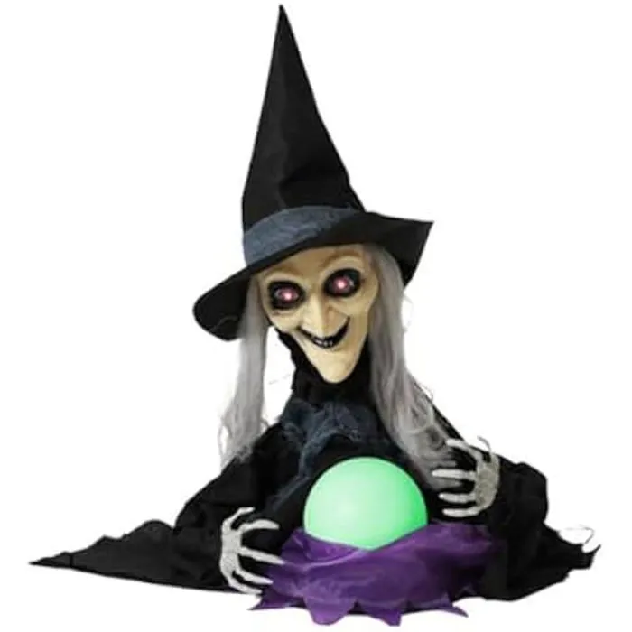 Décoration Halloween Sorcière - BigBuy Home - 75 x 23 x 50 cm-0