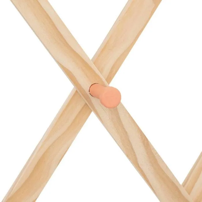 Patère en bois H29cm - Beige - Atmosphera createur d'interieur-2