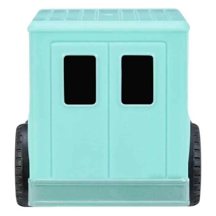 Voiture Little Tikes - Crazy Fast à Rétro Friction - Camion de Glace Bleu pour Enfant de 3 Ans et Plus-4