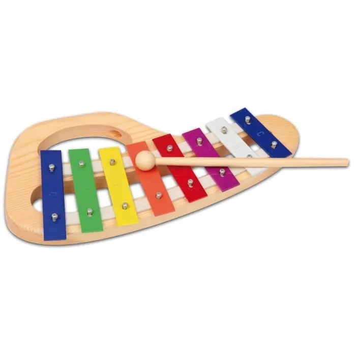 BONTEMPI Xylophone 8 notes en bois et métal-0