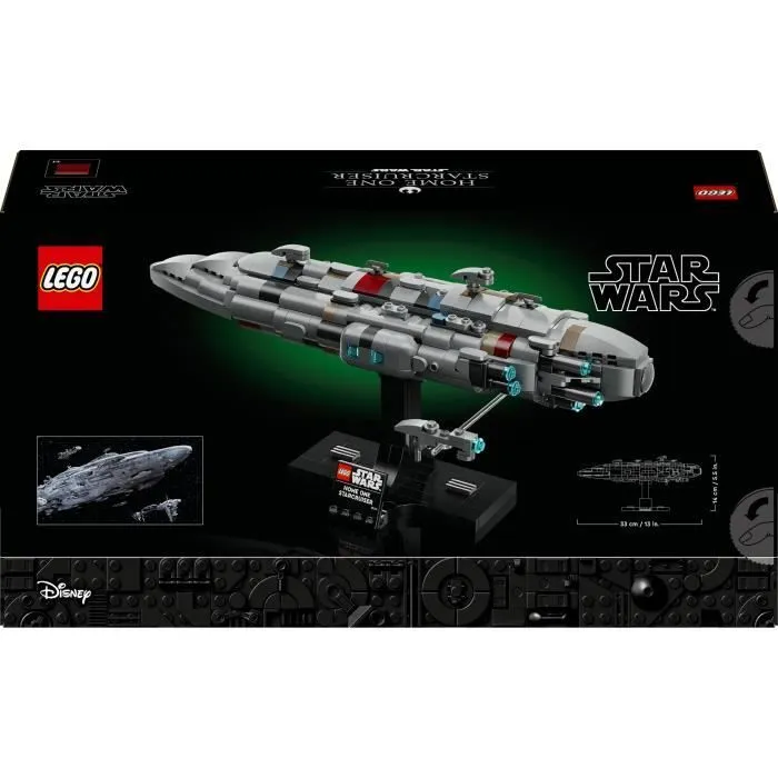 LEGO Star Wars : Le Retour du Jedi 75405 Le Starcruiser Home One - Maquette pour adulte-5
