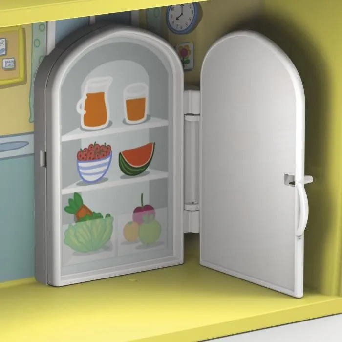 Peppa Pig La maison familiale de Peppa, Jouet pour enfants d'âge préscolaire, comprenant une figurine et 6 accessoires, dès 3 ans-3