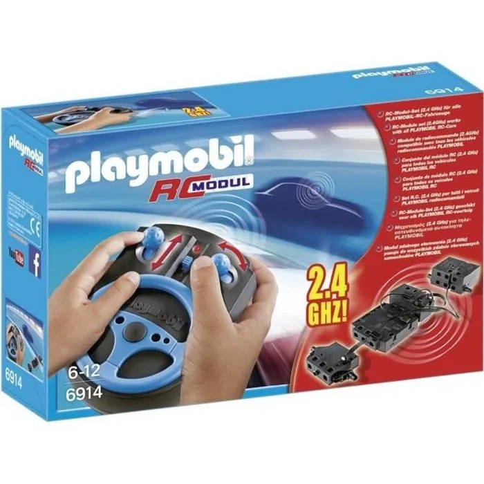 PLAYMOBIL - 6914 - City Action - Module RC - Radiocommande 2.4 GHZ - Mixte-0