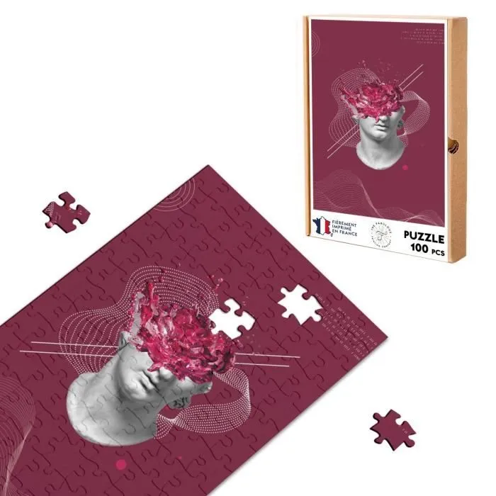 Puzzle Classique - FABULOUS - Sculpture Explosant - 100 Pièces - Mixte - Adulte - Intérieur-0