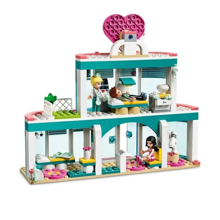 LEGO® Friends 41394 L’hôpital de Heartlake City avec Mini Poupées et Jouet Ambulance, pour Filles et Garçons de 6 ans et +-3