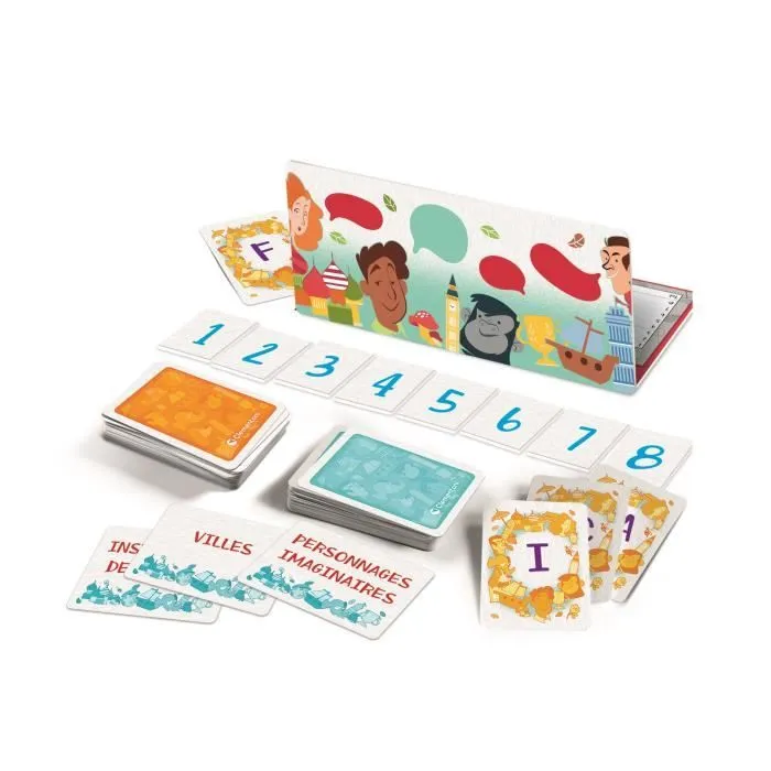 CLEMENTONI - Le petit bac, jeu de société-0