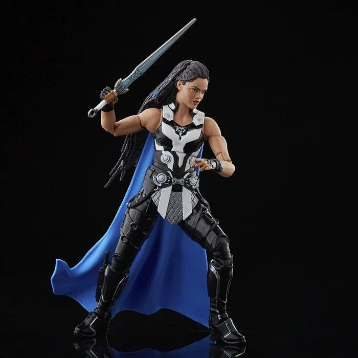 Marvel Legends Thor: Love and Thunder, figurine de collection King Valkyrie de 15 cm, 1 accessoire, 2 pièces Build-a-Figure-2