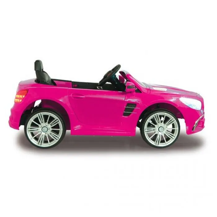 Voiture Électrique Enfant - Jamara - Mercedes-Benz SL 400 - Rose - 12V - Portes et Lumières LED-2
