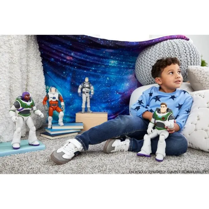 Figurine Buzz l'Éclair Ranger de l'Espace Alpha - MATTEL - 30cm - Multicolore - Extérieur-3
