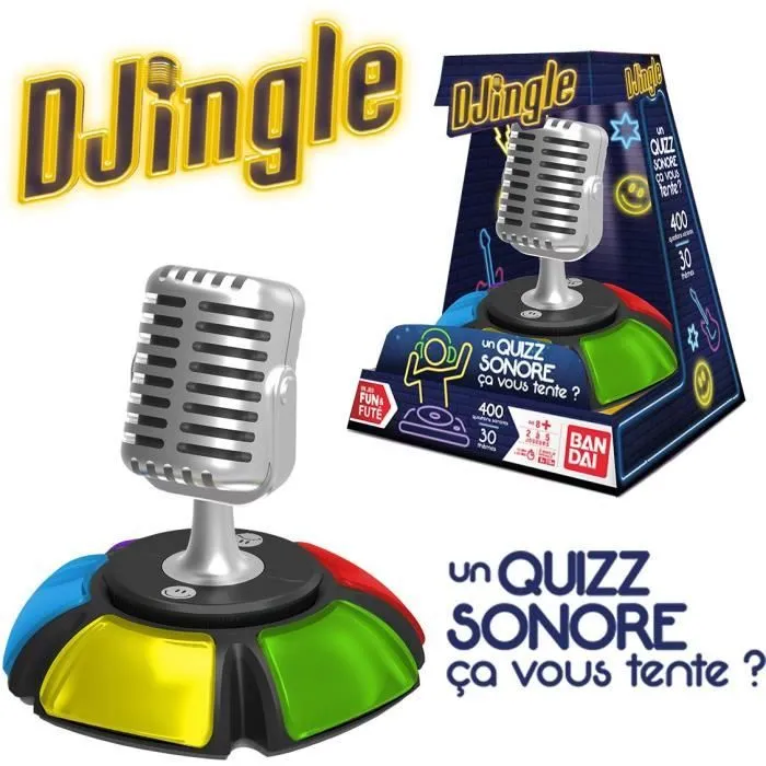 BANDAI Djingle électronique - Blind test - Jeu de société-2