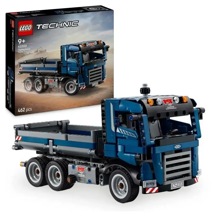 LEGO Technic 42203 Camion benne - Jeu de construction pour garçon dès 9 ans - Idée cadeau-0