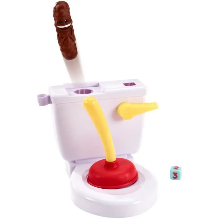 Jeu de société enfant - Toilettes Folie - MATTEL GAMES - 2 à 4 joueurs - 5 ans et +-2