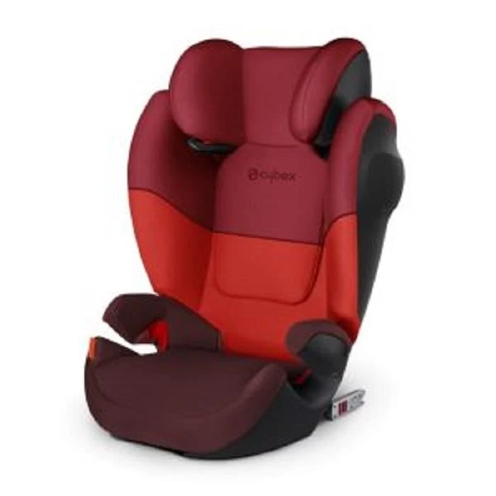 CYBEX Siège auto Silver Solution M-Fix SL Rumba - Groupe 2/3 - Rouge-0