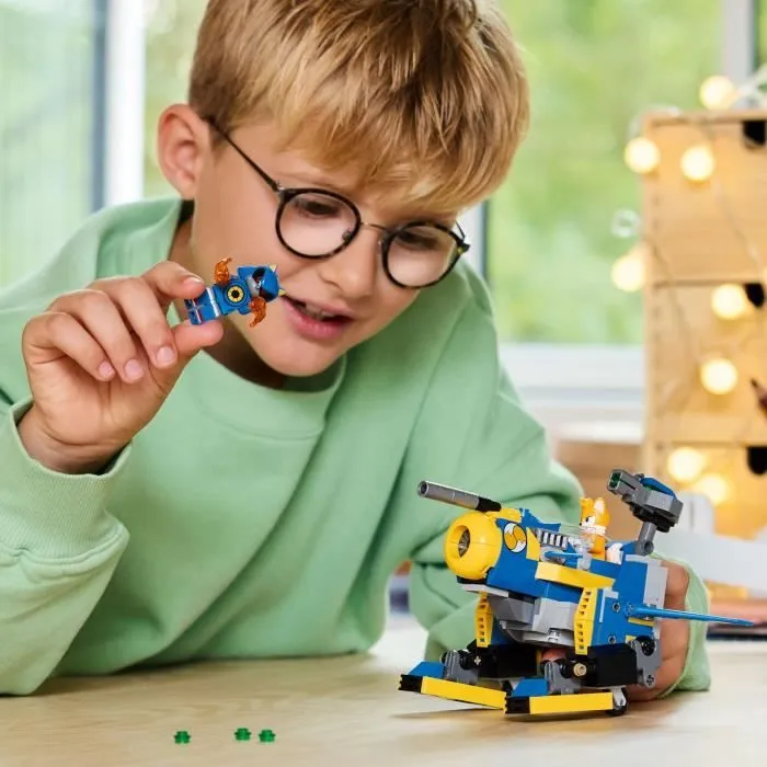 LEGO Sonic the Hedgehog 77002 Cyclone contre Metal Sonic - Jouet pour garçon dès 8 ans-4
