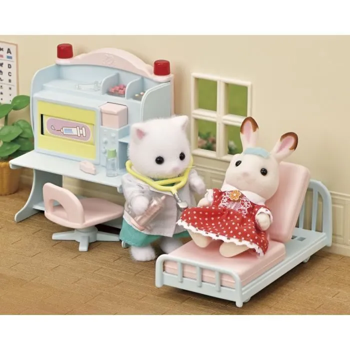 Coffret Docteur du Village - Sylvanian Families - Modèle 5705 - Accessoires Inclus-4