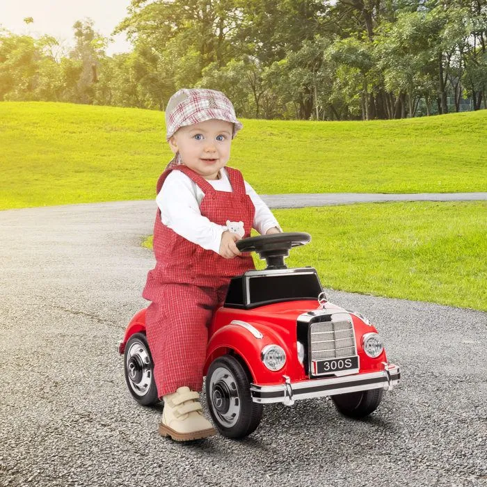 AIYAPLAY - Porteur pour enfant - PP - 77.5x41.5x45cm - Rouge-2
