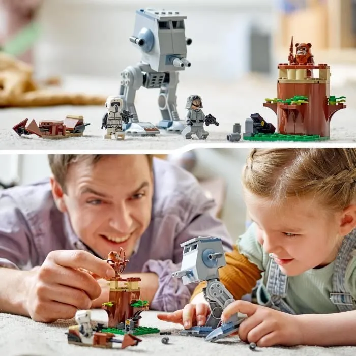 LEGO Star Wars 75332 AT-ST, Jeu de Construction, Marcheur, avec Minifigurine Scout Trooper-2