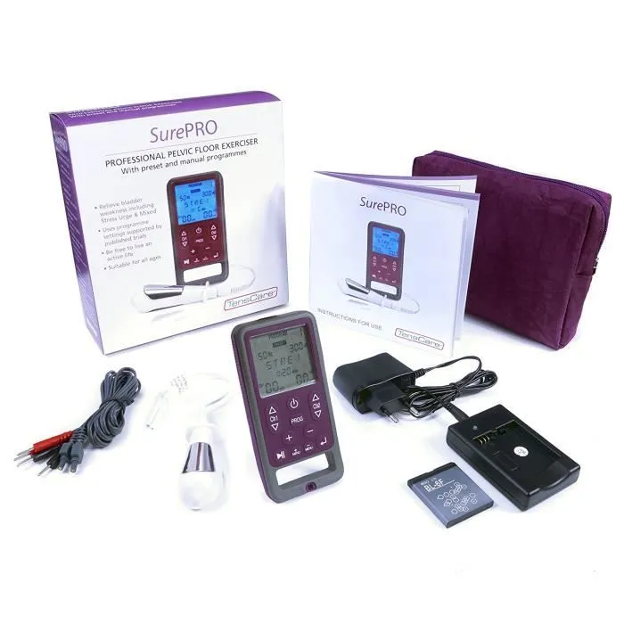 Appareil d’électrostimulation périnéale - Sure PRO - Semi-professionnel - 11 Programmes - Urinaire - Mixte-3