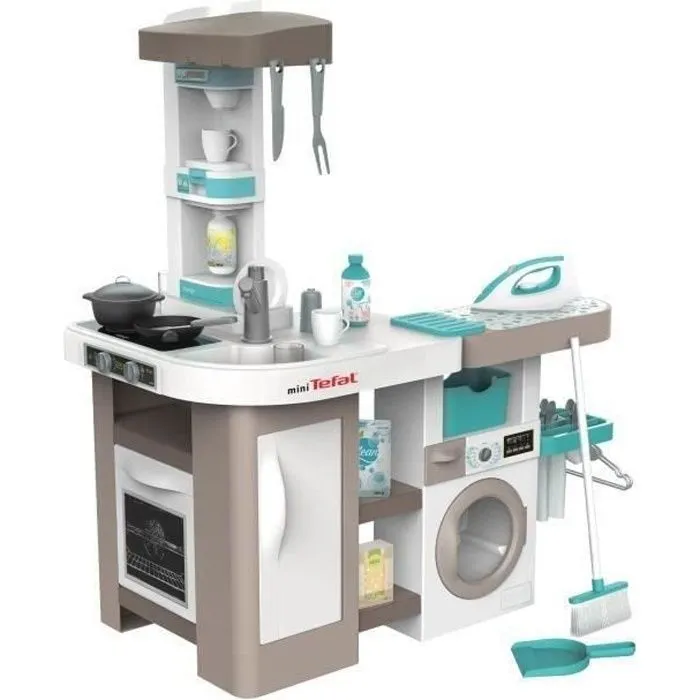 Tefal cuisine clean - 2 espaces de jeu : cuisine ménage - dès 3 ans-0