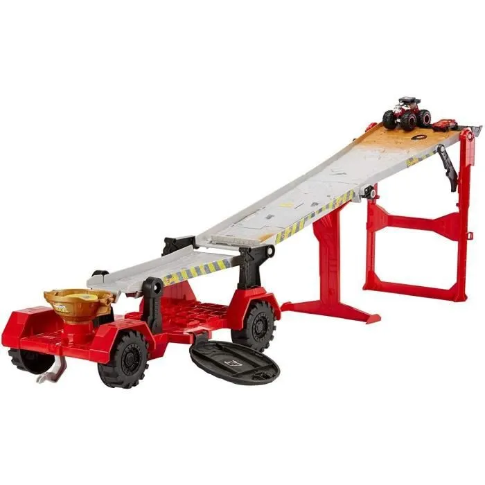 Hot Wheels - Monster Trucks - Camion Piste Géante - Extérieur - Enfant - 3 ans et +-0